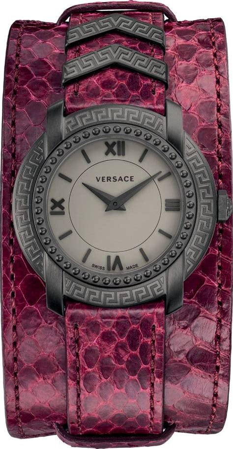 versace dv 25 grey watch